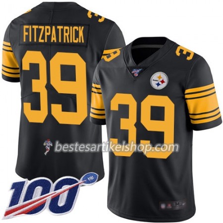 Herren Pittsburgh Steelers Trikot Minkah Fitzpatrick 39 Nike Schwarz 100th